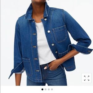 J Crew NWT Denim “Chore Jacket”